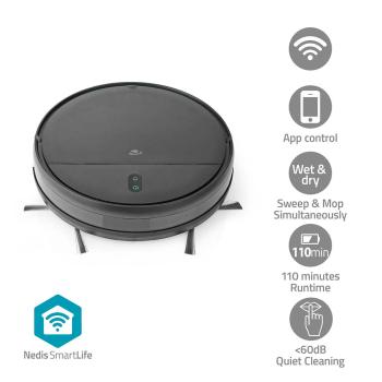 nedis SmartLife Roboter-Staubsauger