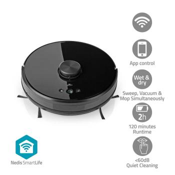 nedis SmartLife Roboter-Staubsauger